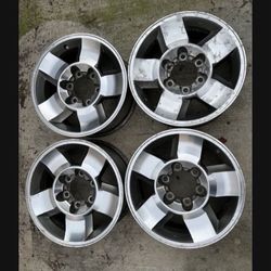 4 — 16x7 6x5.5 6x139.7 Stock Fj Cruiser Tacoma Tundra 4Runner Yukon Tahoe Wheels Rims!!!!!!!!!