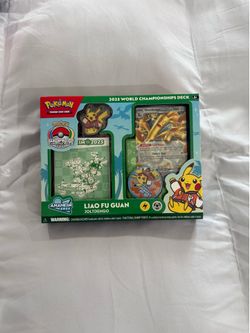 2025 Pokemon World Championship Deck (Liao Fu Guan - Joltdengo) - Sealed