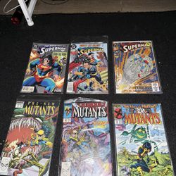 New Mutants And Superman Comics 