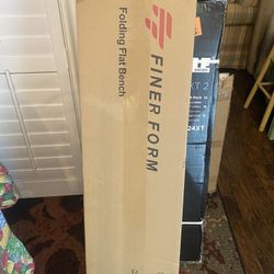 *Brand New* Finer Form Foldable Flat Bench