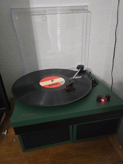 Vintage record player