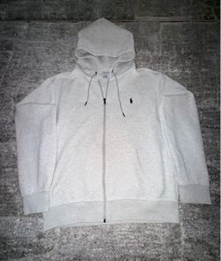 Polo grey set HOODIE & pants (SIZE LARGE)