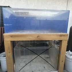 Acrylic Tank 110 Gal with Stand