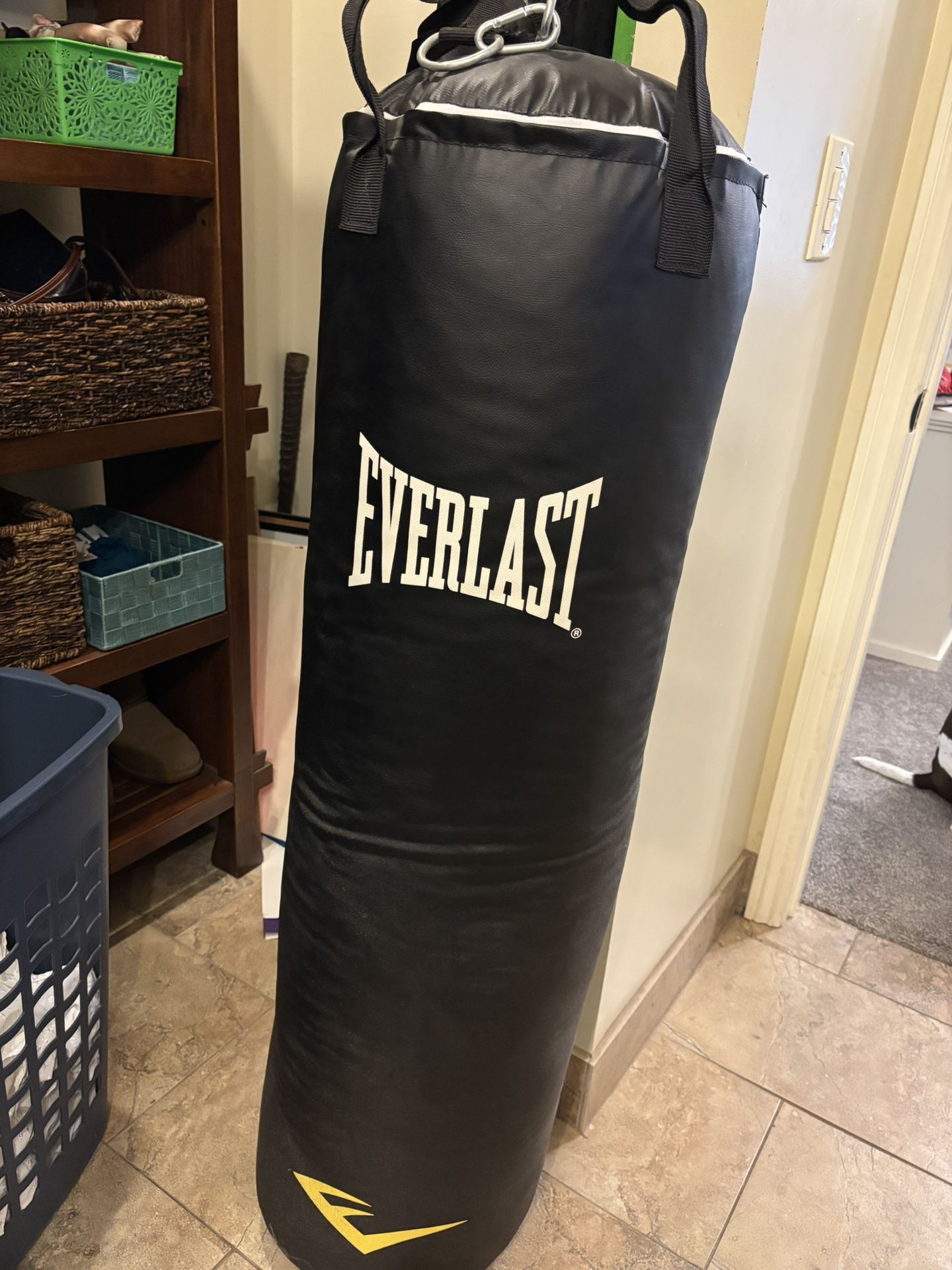 Heavy Punching Bag And Gloves