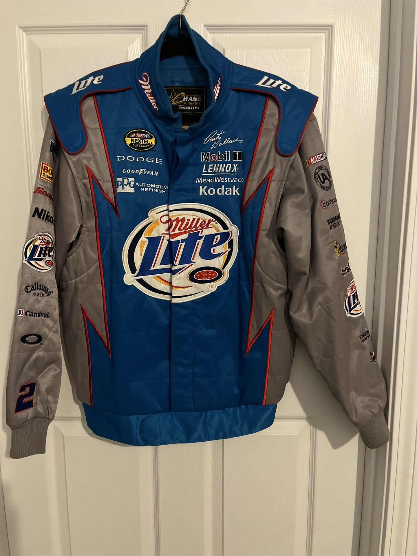 Chase Authentics Miller Lite Race Car Jacket (NASCAR)