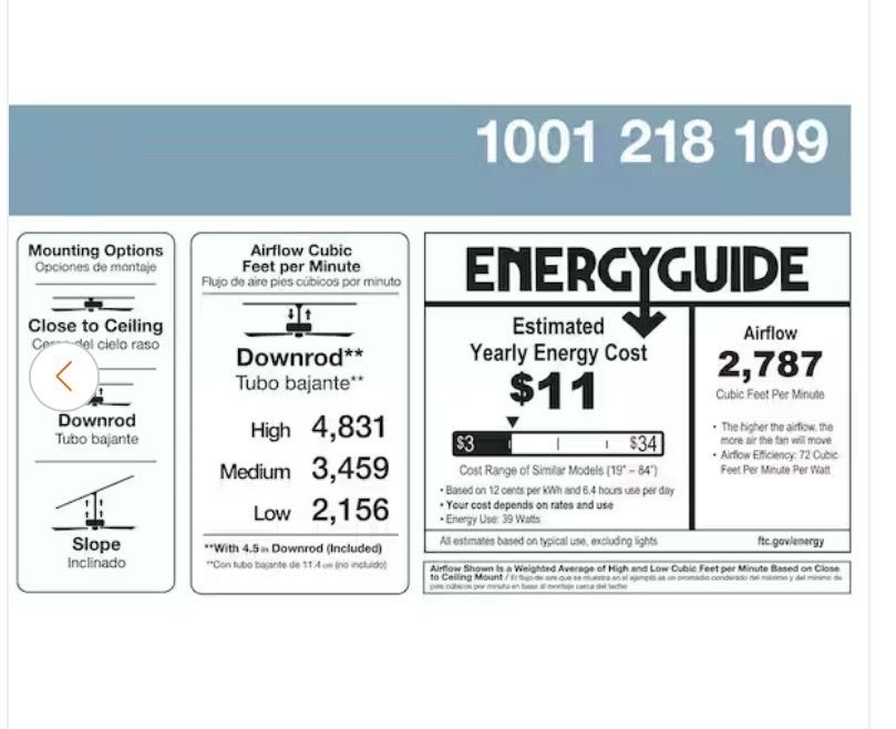 Lillycrest 52 in. Indoor/Outdoor Aged Bronze Ceiling Fan with Downrod and Reversible Motor; Light Kit Adaptable