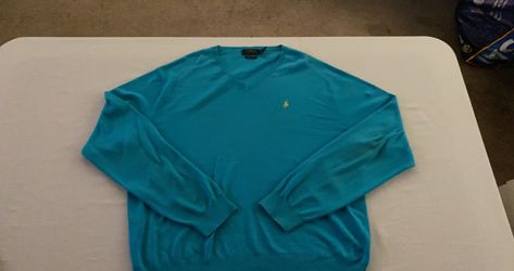 Pre-Owned Ralph Lauren Polo V-Neck Sweater Mens Size XXL