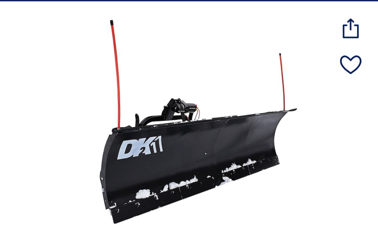 New DK2 Snow plow