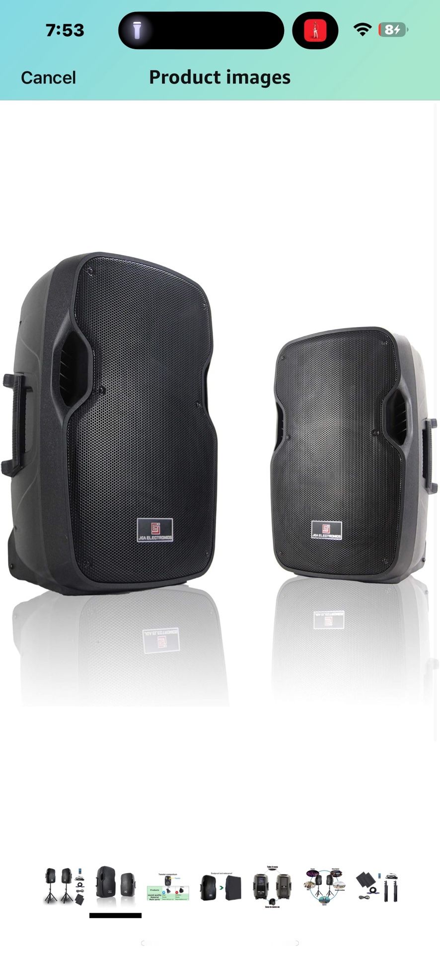 JGA PA Speakers