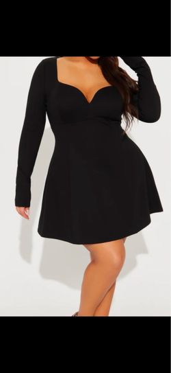 Black heart sharp dress