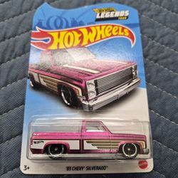Hot wheels 83 Silverado Legends