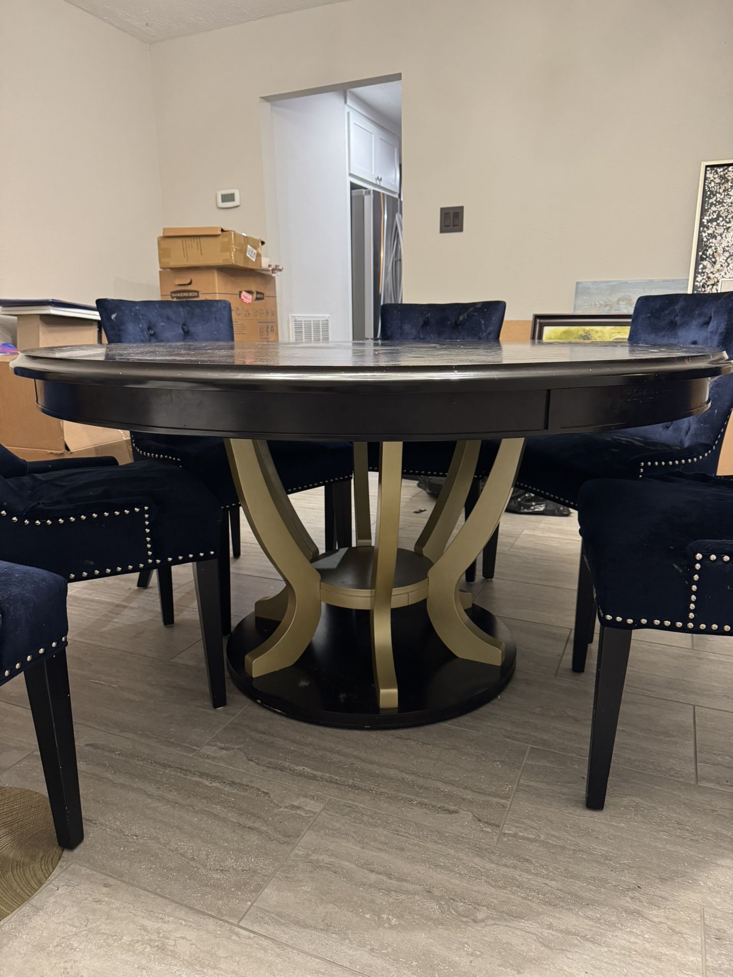 Used Round Dining Table