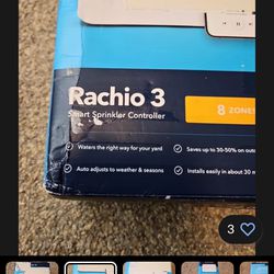 Rachio 3 Sprinkler Irrigation System. Brand New And Factory Sealed 