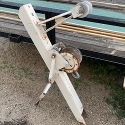 Boat Trailer Winch With Mount
