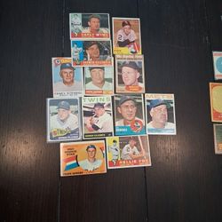 Topps 1960s Cards Maris, Snider, Yestremski, Ford, Stengel,  Killibrew n More 