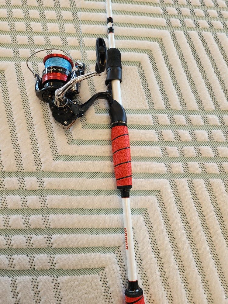 Bubba Tidal Rod With Shimano Reel