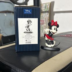 Disney “Just The Cutest “Minnie Mouse Figurine  NIB RARE