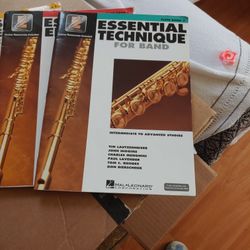1,2,3 Flute books & Clarinet Book 1