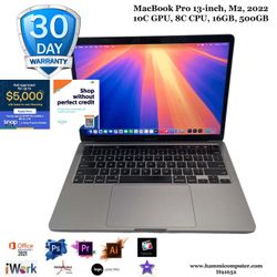 MacBook Pro (M2, 2022) 8C CPU, 10C GPU, 16GB, 500GB "H91652"