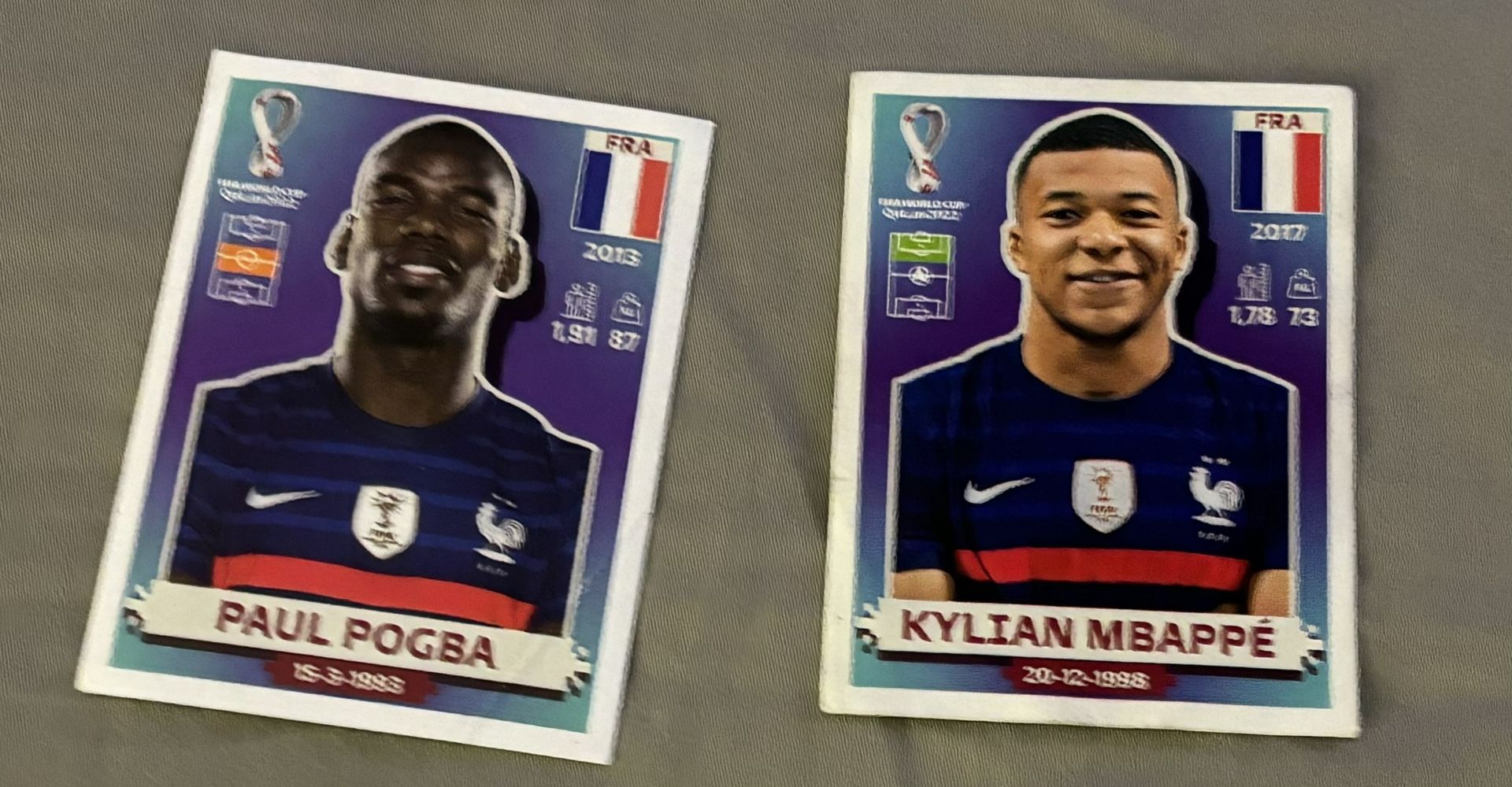 2022 Qatar Word Cup 78 Card Aprox 