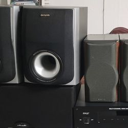Home Theater System With 5 Speakers
