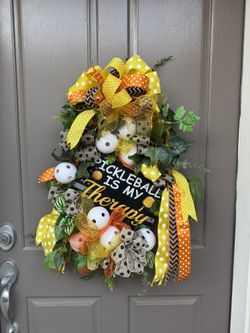 Pickleball Wreath