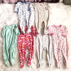 Baby Girl Carters Pajamas