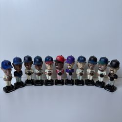 2002 Post Cereal Mini MLB Bobbleheads.  Lot of 43.  