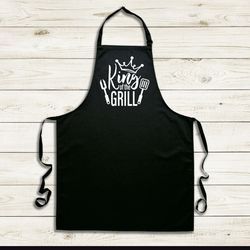 King of the Grill apron