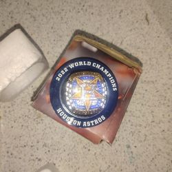 2022 World Championship Ring For The Houston Astros