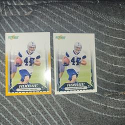 Dallas Cowboys Rookie2 Card Lot 