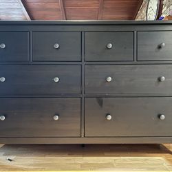 IKEA Hemnes Dresser, Black, Clean for Sale in Cty Of Cmmrce, CA - OfferUp