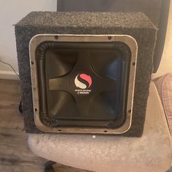 Rare Old School Solo Baric Subwoofer