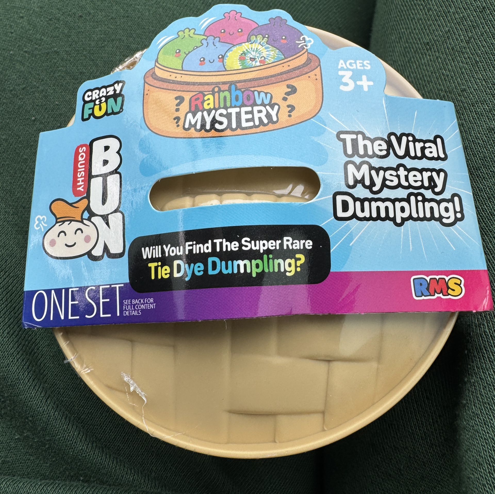 New! Squishy Bun Mystery Dumpling. Will You Find The Super Rare Tie Dye??