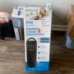 TheraPure HEPA 5 Stage Air Purification Tower NIB