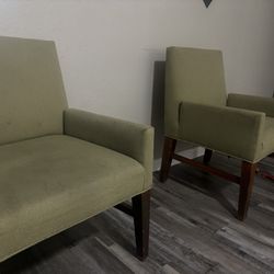 2sage Green Chairs