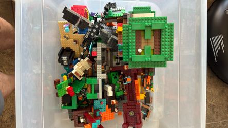 Minecraft Lego Collection w/ Minifigures