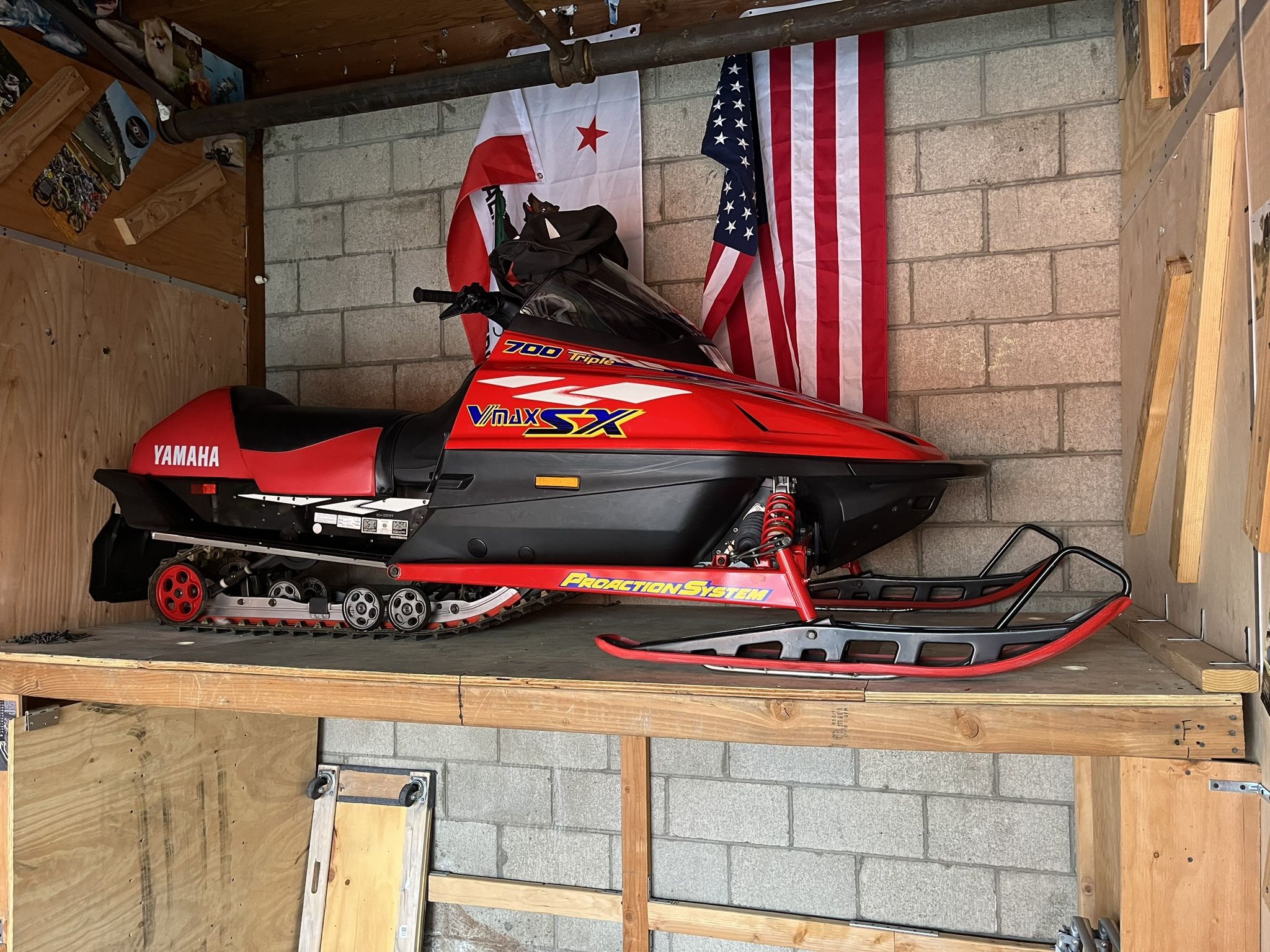 97 Yamaha Snowmobile Sx 700 Vmax