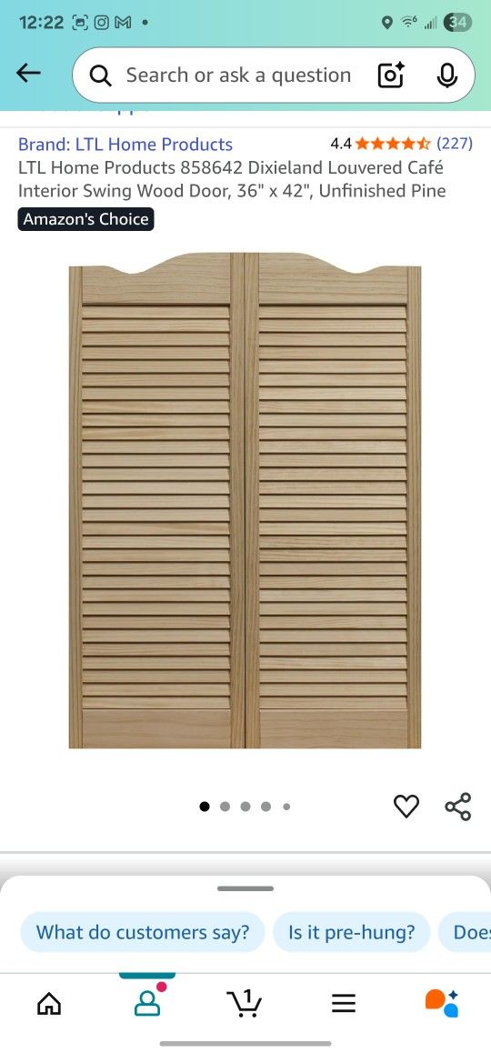 Stained Wooden Shutters