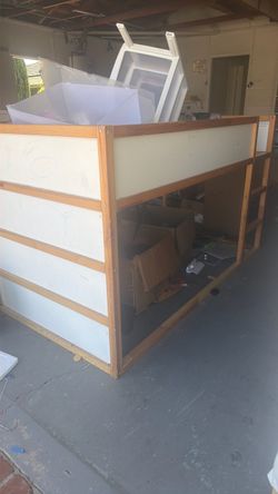 IKEA KURA Kids Loft Bed Frame 2 beds