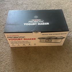 Ultimate Probiotic Yogurt Maker with Adjustable Temperature & Time Control - Make Trillions of Live Probiotics & Get Better Gut Health - ULTIMATE LIFE