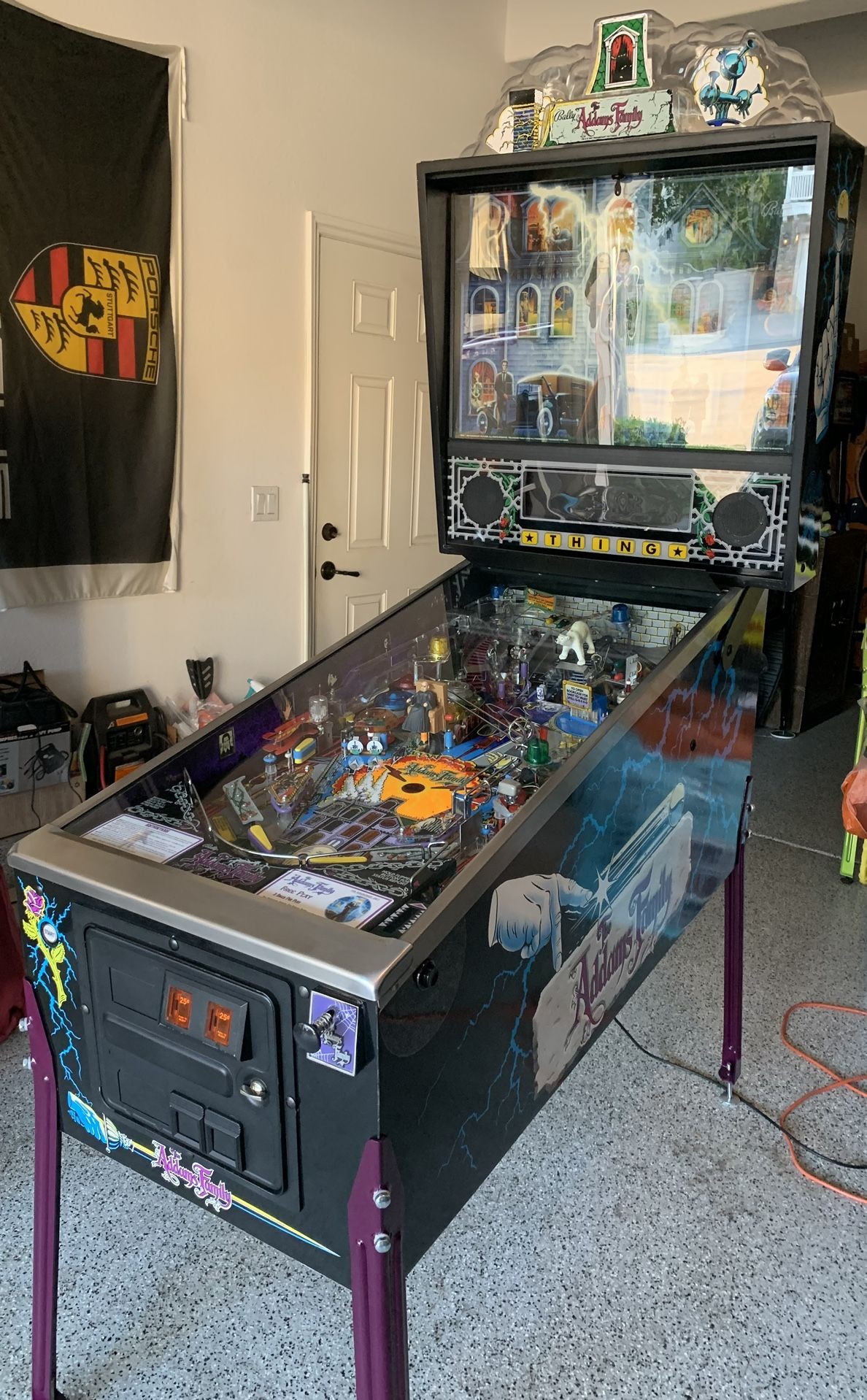 Bally The Addams Family Pinball Machine Fully Restored