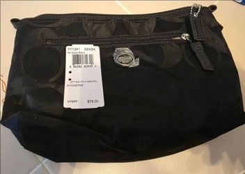 Coach cosmetics bag