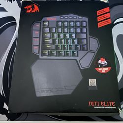 Redragon DITI ELITE Wireless Mechanical Gaming Keypad - RGB, Brown Switches, 42 Keys