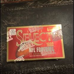 1993 Select Football Factory Sealed Box 
