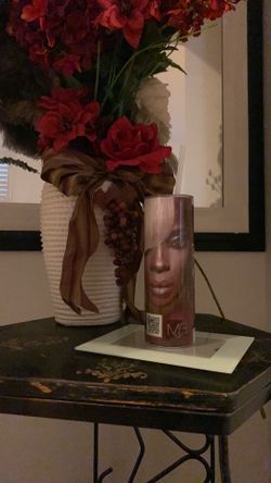 Mary J Blige 20oz Tumbler - QR Code to Music Playlist- Stainless Steel