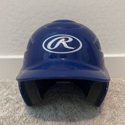 $30.00 Rawlings R16 Velo Series Gloss Royal Batting Helmet.