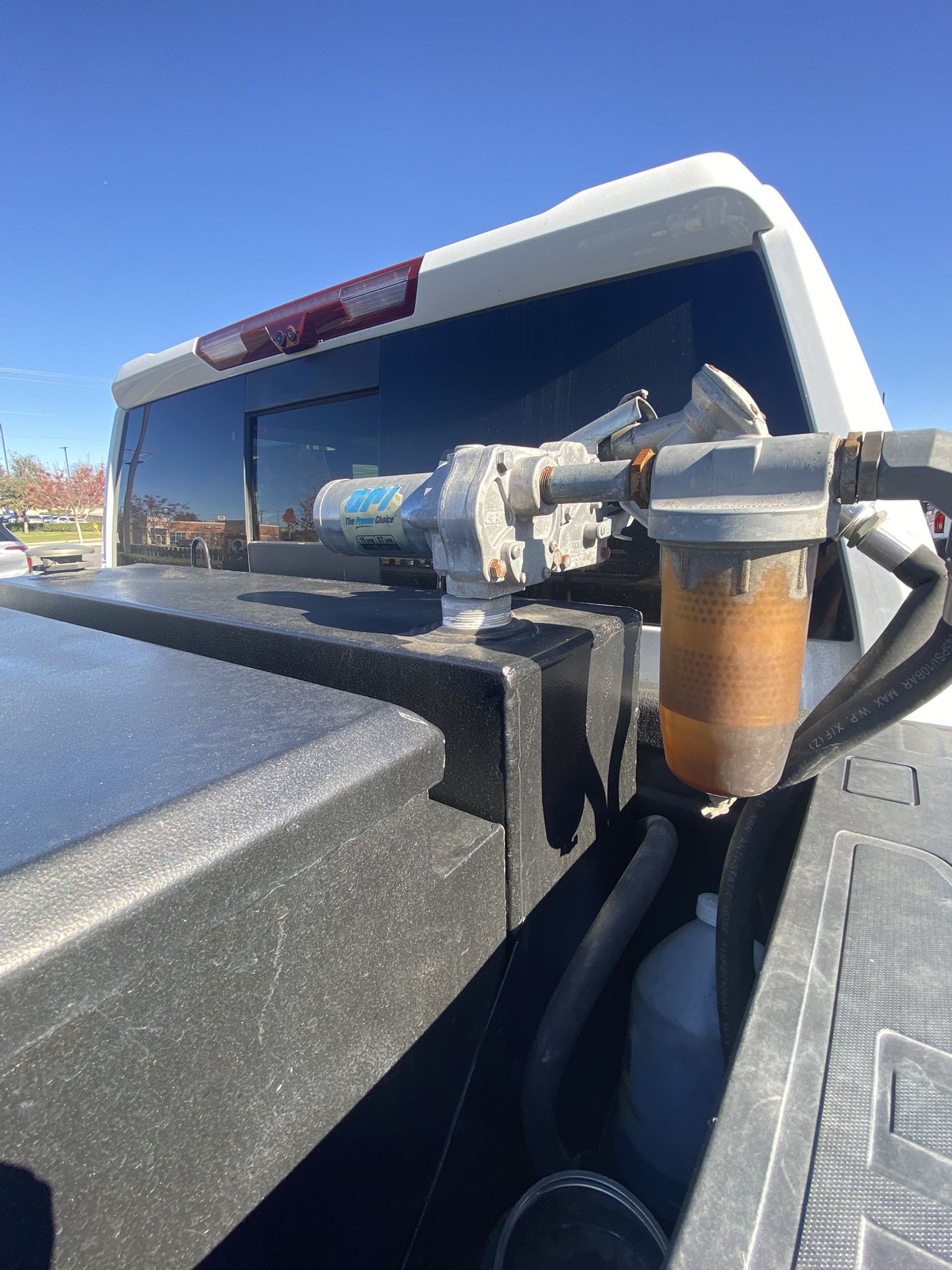 Auxiliary Diesel Tank 72gallons And Tools Box