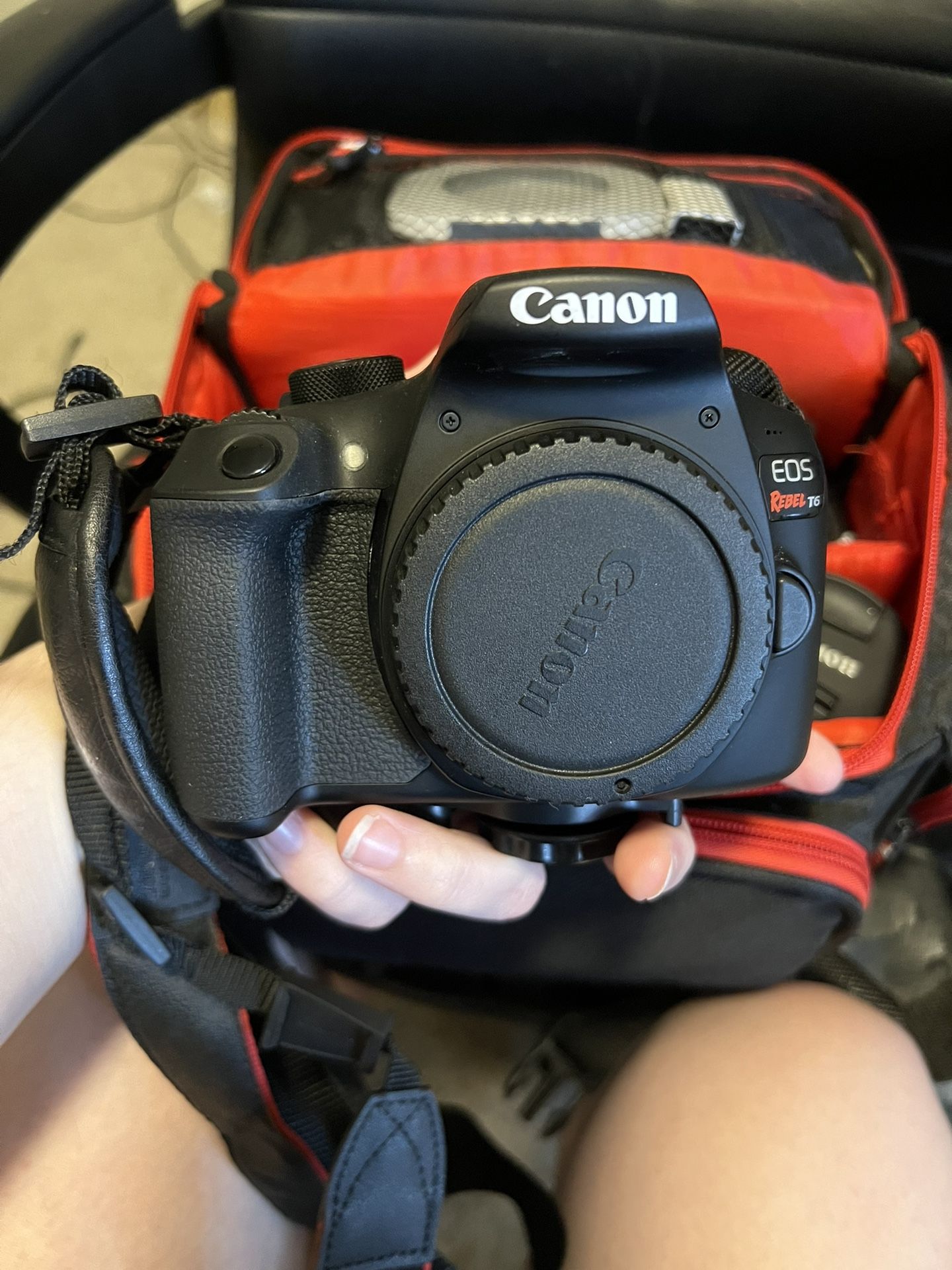 Canon Rebel T6 Camera W/ Multiple Lenses And More