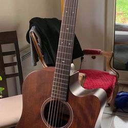 Acoustic Electric Guitar With Gig Bag